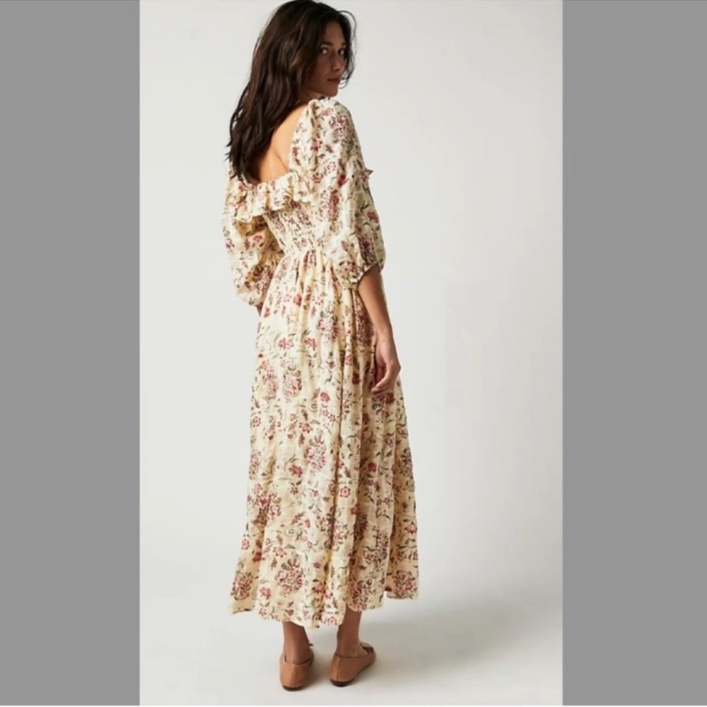 Free People Oasis Printed Midi Dress - Picture 3 of 7